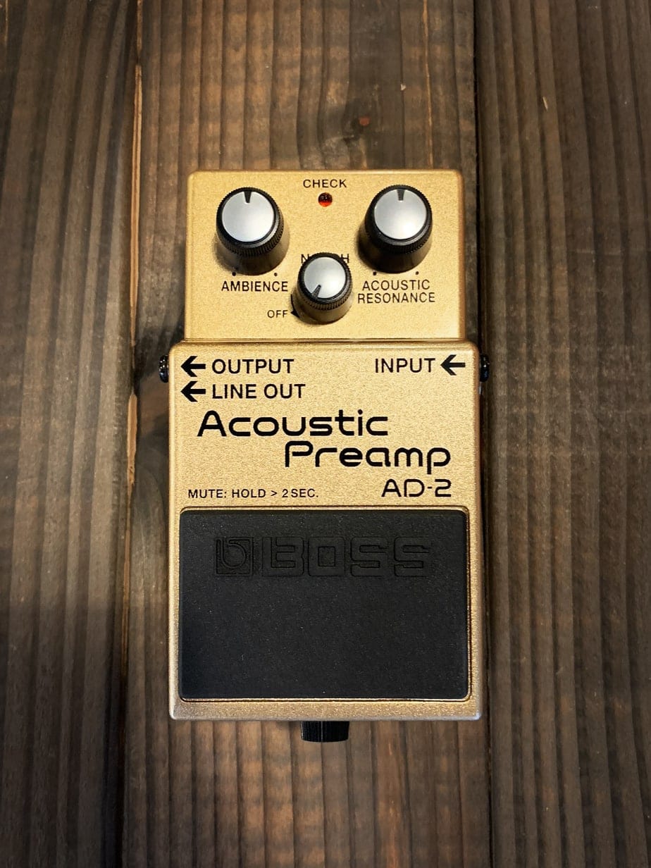 Boss AD-2 Acoustic Preamp - Kauffmann's Guitar Store