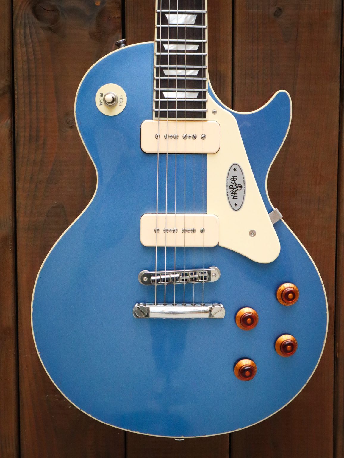 Maybach Lester '59 Pelham Blue - Kauffmann's Guitar Store