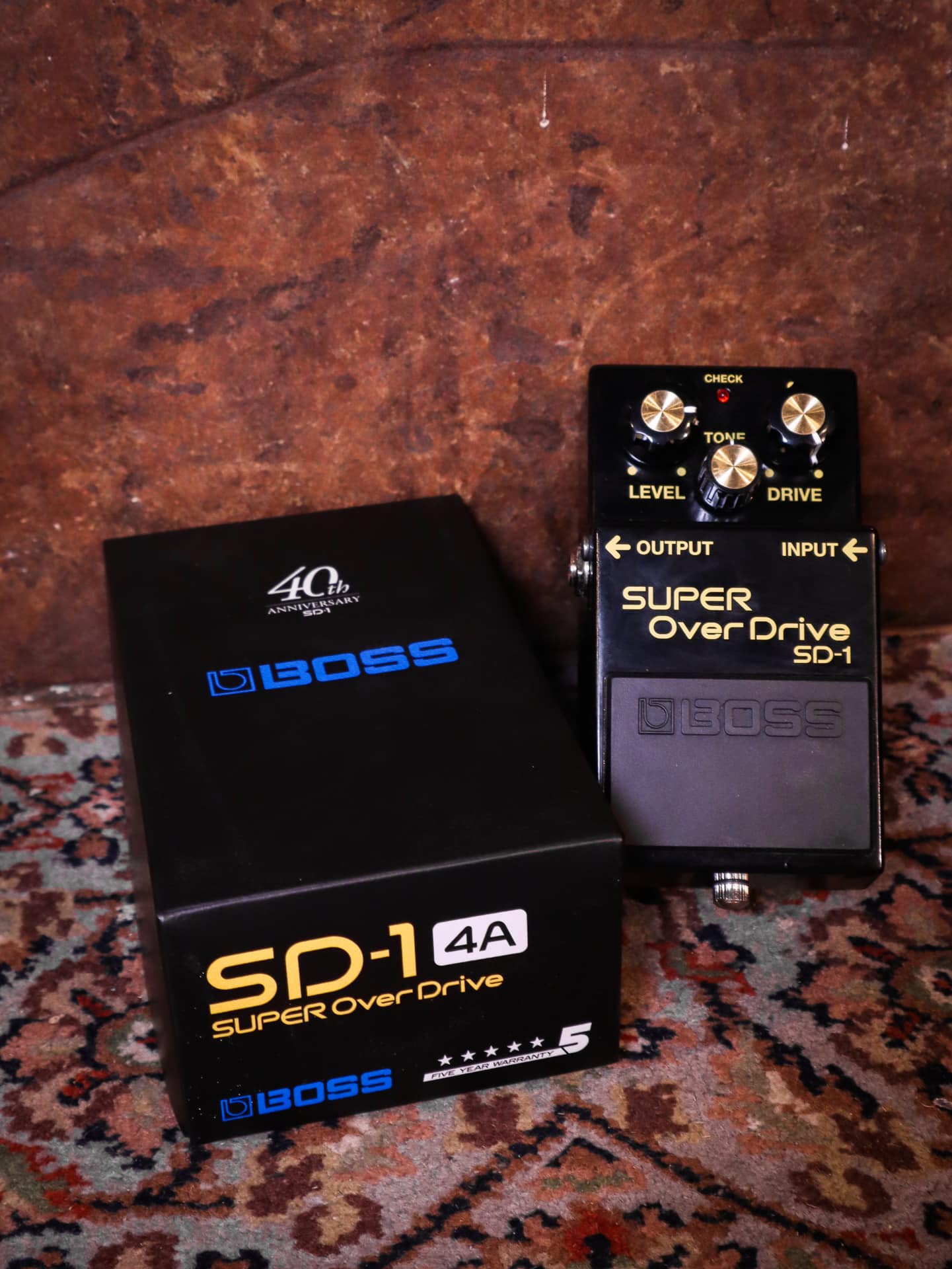 Boss SD-1 40th Anniversary Limited Edition Super Overdrive Used