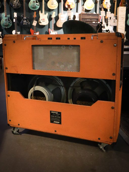 Vintage Orange OR80 Overdrive 2x12 Valve Amplifier Combo 1973 - Image 5